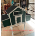 Wood Chicken Coop Backyard Hen House 4-8 Chickens with 6 Nesting Box New