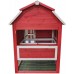 ChickenCoopOutlet Large 102" Wood Chicken Coop Backyard Hen House Nesting Box & Run & Cleaning Tray New