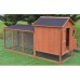Omitree 7.2' Chicken Coop Running Cage Backyard Poultry Hen House Bantam Extra Large