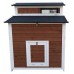 Omitree Deluxe Large Backyard Wood Chicken Coop Hen House with 4 Nesting Box