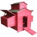 Omitree Deluxe Large Backyard Wood Chicken Coop Hen House 6-10 Chickens with 6 Nesting Box New