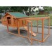 Deluxe Large Wood Chicken Coop Backyard Hen House 3-5 Chickens w nesting box Run