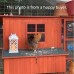 Omitree 87" Wood Chicken Coop Backyard Hen House 4-6 Chickens 3 Nesting Box & Run New