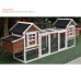 Omitree NEW 123" Large Solid Wood Chicken Coop Backyard Hen House 4-6 Chickens with 4 Nesting Boxes Omitree NEW 123" Large Solid Wood Chicken Coop Backyard Hen House 4-6 Chickens with 4 Nesting Boxes