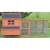 Omitree Deluxe Large 87" Solid Wood Hen Chicken Cage House Coop Huge with Run Nesting Box Omitree Deluxe Large 87" Solid Wood Hen Chicken Cage House Coop Huge with Run Nesting Box
