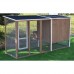 Omitree Large 87" Wood Chicken Coop Backyard Hen House 4-8 Chickens nesting box & Run Omitree Large 87" Wood Chicken Coop Backyard Hen House 4-8 Chickens nesting box & Run