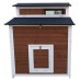 Omitree Deluxe Large Backyard Wood Chicken Coop Hen House with 4 Nesting Box Omitree Deluxe Large Backyard Wood Chicken Coop Hen House with 4 Nesting Box