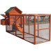 Omitree 122" Deluxe Large Wood Chicken Coop Backyard Hen House with 4 Nesting Box Outdoor Run Omitree 122" Deluxe Large Wood Chicken Coop Backyard Hen House with 4 Nesting Box Outdoor Run