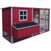 87" Wood Chicken Coop Backyard Hen House 4-8 Chickens Nesting Box & Run New 87" Wood Chicken Coop Backyard Hen House 4-8 Chickens Nesting Box & Run New