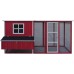 87" Wood Chicken Coop Backyard Hen House 4-8 Chickens Nesting Box & Run New 87" Wood Chicken Coop Backyard Hen House 4-8 Chickens Nesting Box & Run New