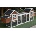 Omitree NEW 123" Large Solid Wood Chicken Coop Backyard Hen House 4-6 Chickens with 4 Nesting Boxes Omitree NEW 123" Large Solid Wood Chicken Coop Backyard Hen House 4-6 Chickens with 4 Nesting Boxes