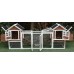 Omitree NEW 123" Large Solid Wood Chicken Coop Backyard Hen House 4-6 Chickens with 4 Nesting Boxes Omitree NEW 123" Large Solid Wood Chicken Coop Backyard Hen House 4-6 Chickens with 4 Nesting Boxes